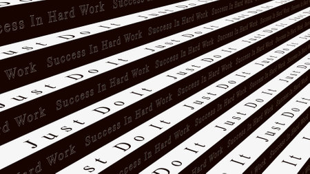 3d rendering of a binary code on a white background with numbers.の写真素材