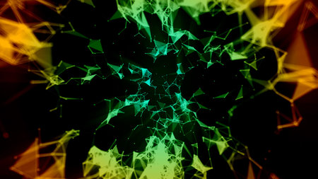 abstract fractal background a computer-generated 2D illustration, texture