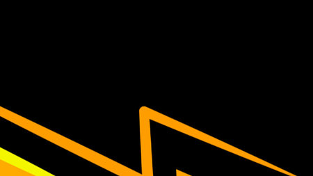 abstract yellow and black line on black background for design and decoration