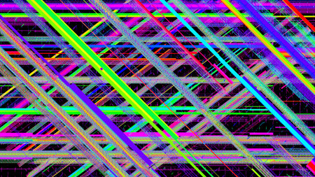 abstract colorful background with a lot of lines and stripes in it
