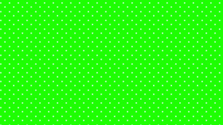 White polka dots on a green background. Seamless pattern.の写真素材