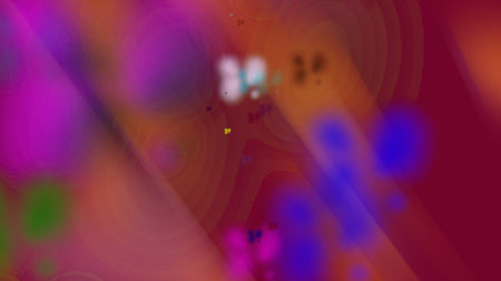 Fantasy chaotic colorful fractal pattern. Abstract fractal shapes. 3D rendering illustration...