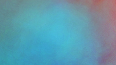 Abstract illustration of blue, red and yellow Watercolor background, digitally generated