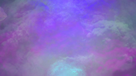 Fantasy chaotic colorful fractal pattern. Abstract fractal shapes. 3D rendering illustration...