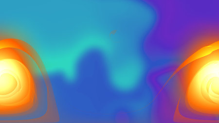 abstract background with blue and orange colors. Vector illustration for your design