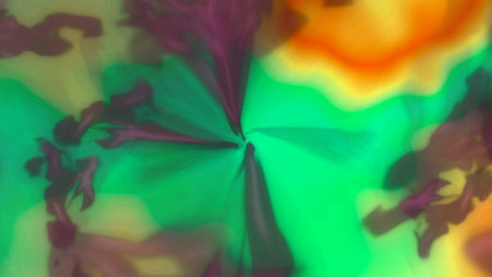 Abstract background with blurred flowers. Colorful bokeh background.