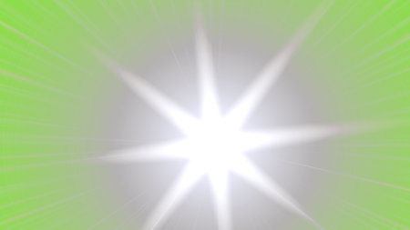 star with lens flare and bokeh effect illustration background new quality universal colorful joyful stock imageの写真素材