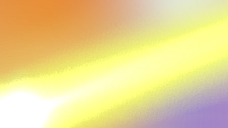 This image features a vibrant, smooth gradient transition from warm orange-yellow to cool...
