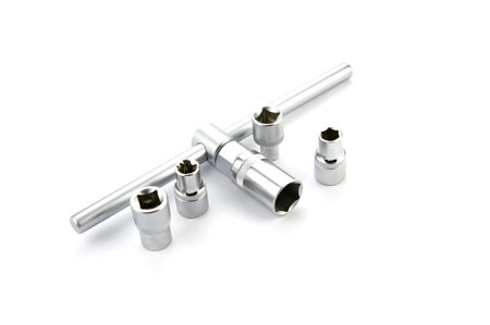 Hand tools isolated on a white background