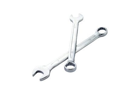 Hand tools isolated on a white background