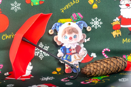 Umbrella for protection from rainの写真素材