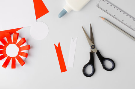 How to make polish paper cotillion at home. Step by step instruction. Step 9. National symbol of...