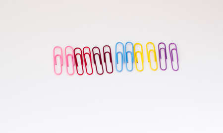 paper clipの写真素材