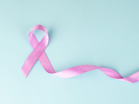Purple Ribbon. Purple Day Epilepsy Day, supportの写真素材
