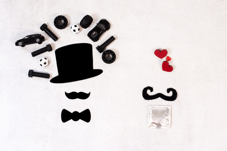Fathers day concept condom