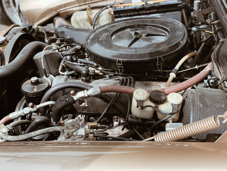 A fragment of the engine