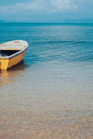 View Albanian beach Cape of rodon peaceful view