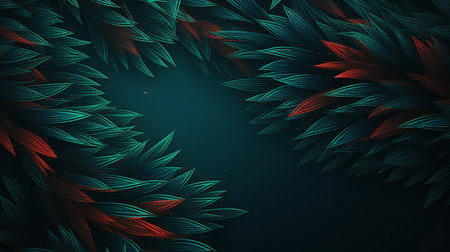 Abstract background with leaves. Vector illustration for your design. Eps 10の素材