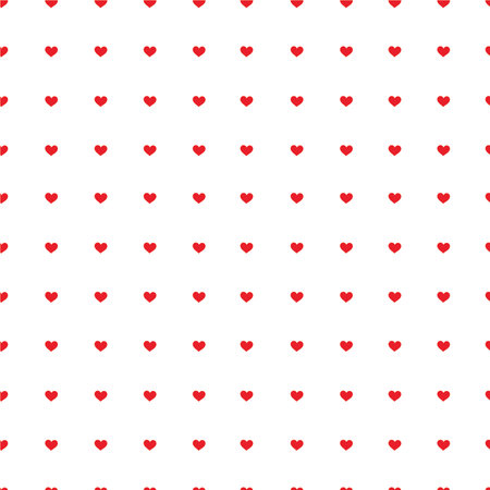 Heart pattern, illustration for Valentine's Day greetingのイラスト素材