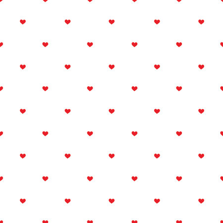 Heart pattern, illustration for Valentine's Day greetingのイラスト素材