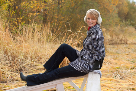 Portrait of young womanの写真素材