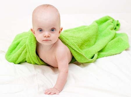 Little cute babyの写真素材