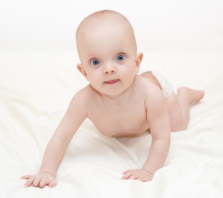 Little cute babyの写真素材