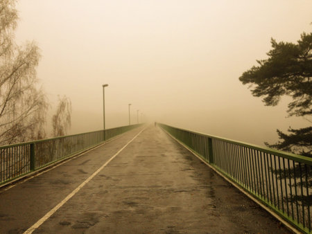 Bridge to nowhereの写真素材