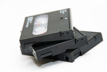 Three cartridges for storage of the informationの写真素材
