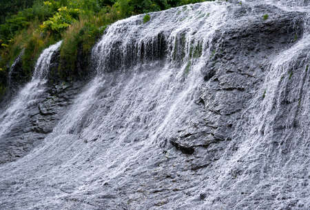 Jermuk waterfall on Arpa river in Armeniaの写真素材