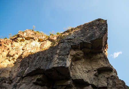 Vorotan canyon in Syunik, Armenia mountain backgroundの写真素材