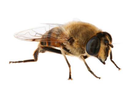 Drone against white background