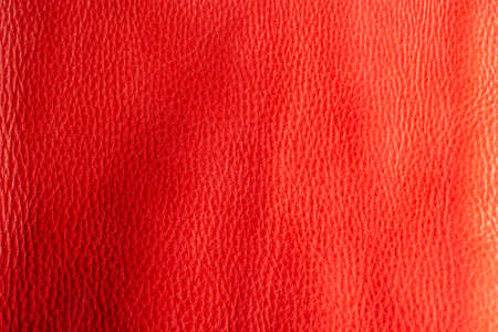 Red textured leather for design template and backgroundの写真素材