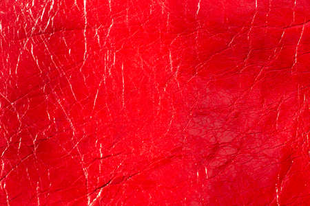 Red textured leather for design template and backgroundの写真素材