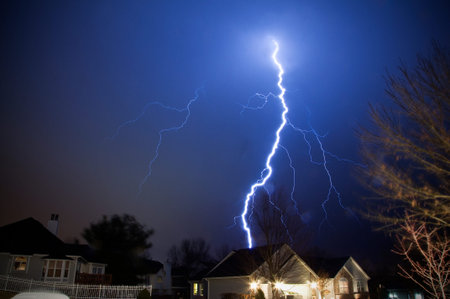 Beauty and fear in the natural power of lightning