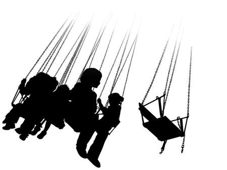 roller coasterのイラスト素材