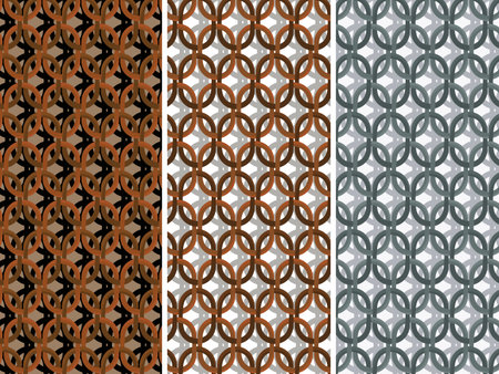 chain motif seamless background 