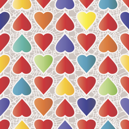 Colorful Heart Pattern