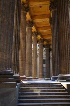 Colonnade Kazan Cathedral, St. Petersburg, Russia