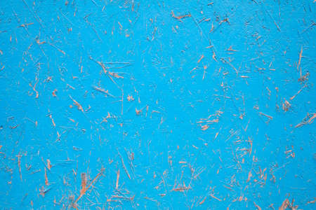Chipboard blue backgroundの写真素材