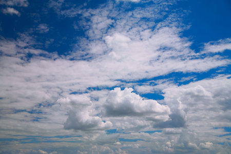 Cloudy sky on a cloudy day