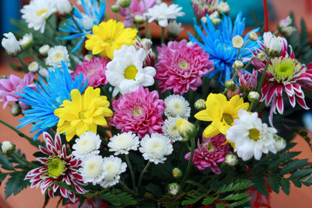 Bouquet of flowers close-up