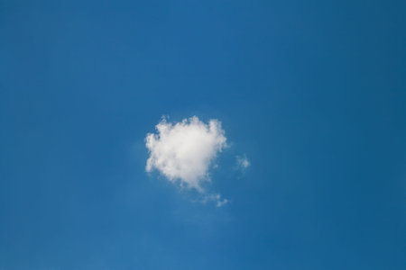 Blue sky with cloud, natural background