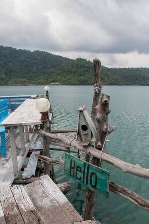 Koh Kood, Thailand - April, 2019: fishing village Ban Ao Yai, Ko Kutのeditorial素材