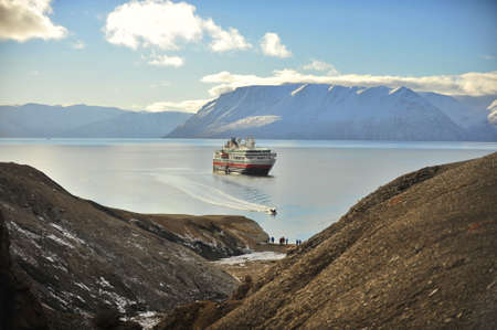 Drifting icebergs. Global warming. Climate change. Antarctica, Arctic. Greenlandの写真素材