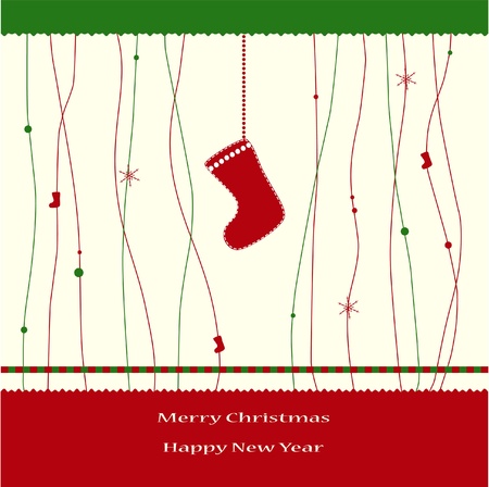 Xmas cardのイラスト素材