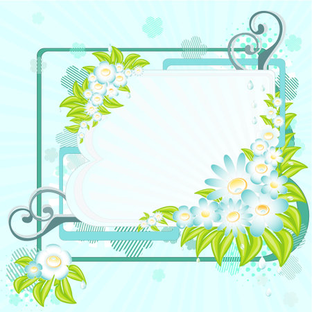 Spring background. Abstract vector illustration.のイラスト素材