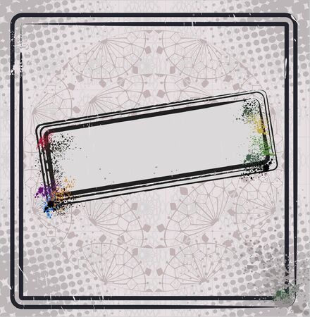 Grunge Backgroundのイラスト素材