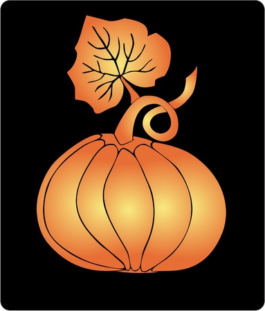 The Halloween Pumpkinのイラスト素材