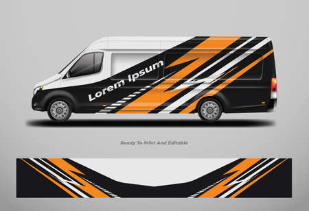 Car Wrap Design Vectorのイラスト素材
